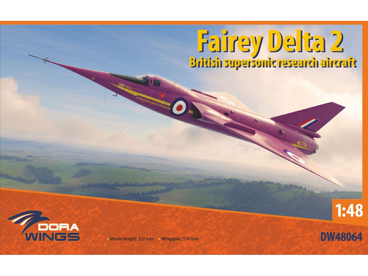 1/48 フェアリー デルタ2 イギリス超音速実験機 1/48 フェアリー デルタ2 イギリス超音速実験機