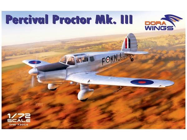1/72 パーシヴァル プロクター Mk.Ⅲ 1/72 パーシヴァル プロクター Mk.Ⅲ