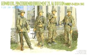 1/35 WW.II ドイツ軍 第25装甲擲弾兵連隊 ヒトラーユーゲント師団 ノレ・アン・ベッサン1944