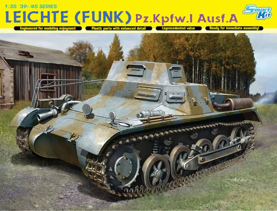 1/35 WW.II ドイツ軍 I号指揮戦車A型 (軽無線指揮車)