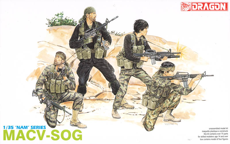 1/35 南ベトナム軍事支援米軍令部 MACV-S.O.G部隊 ベトナム戦争