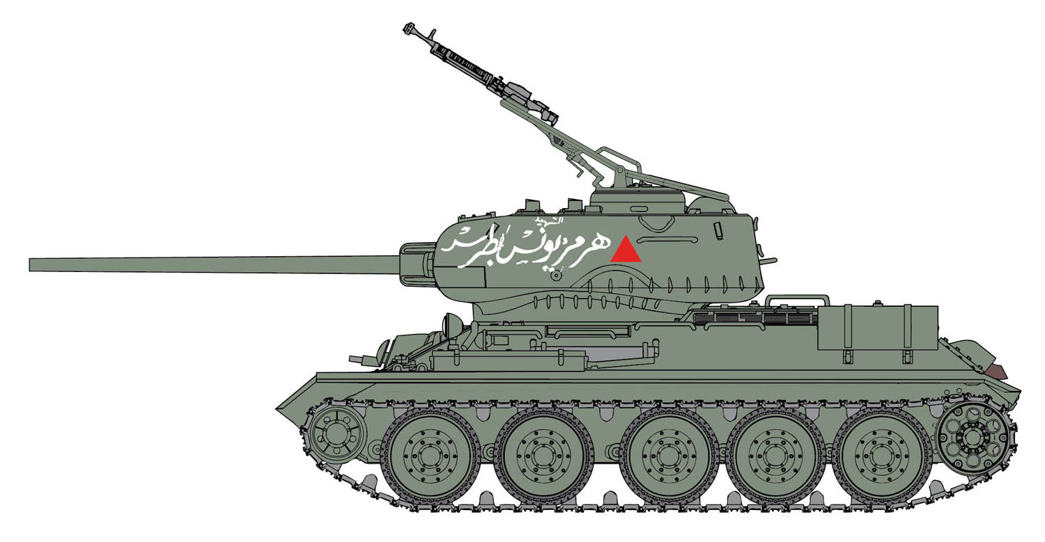 1/35 シリア陸軍 T-34/85