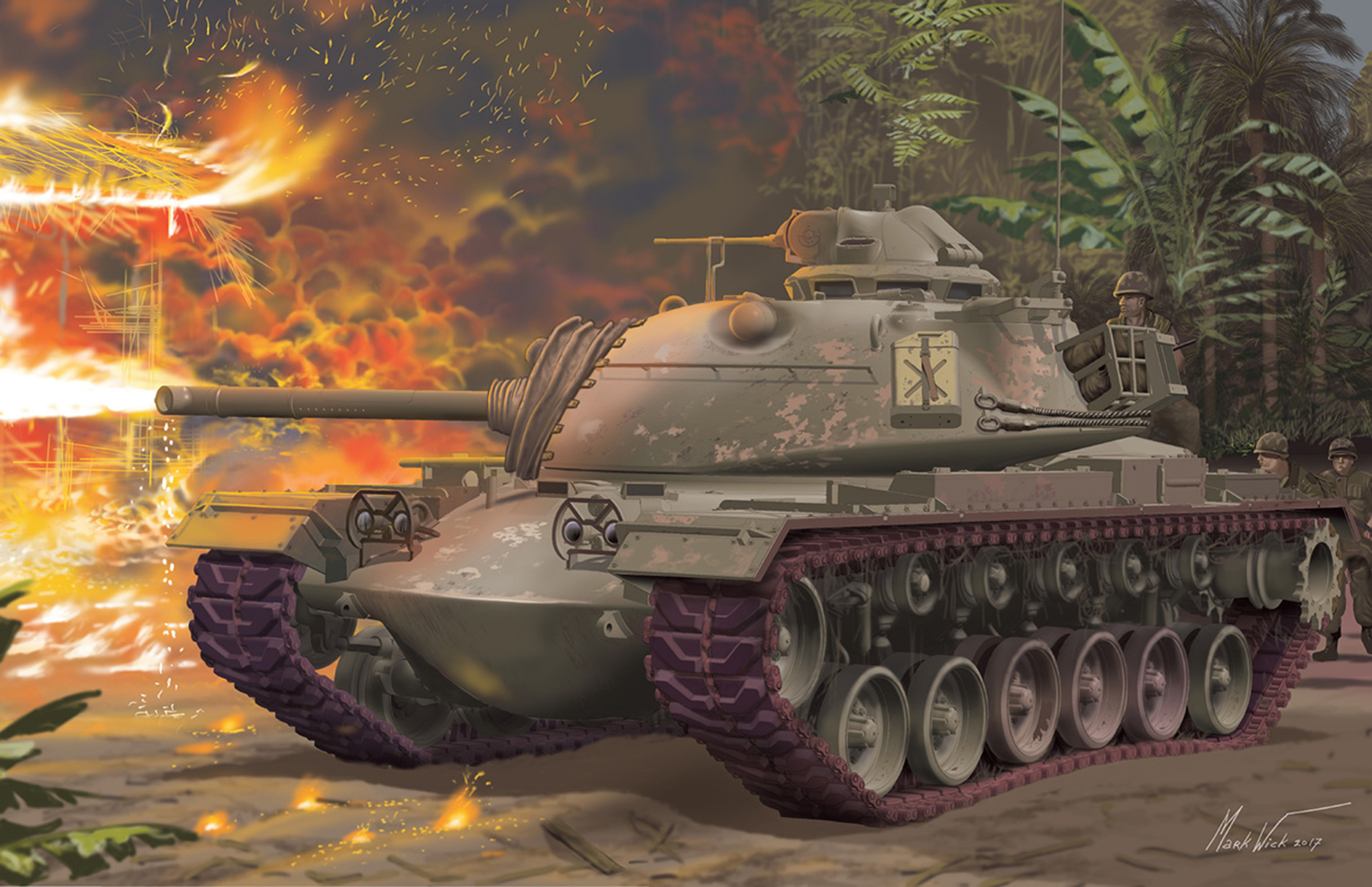 1/35 アメリカ軍 M67A2 火炎放射戦車