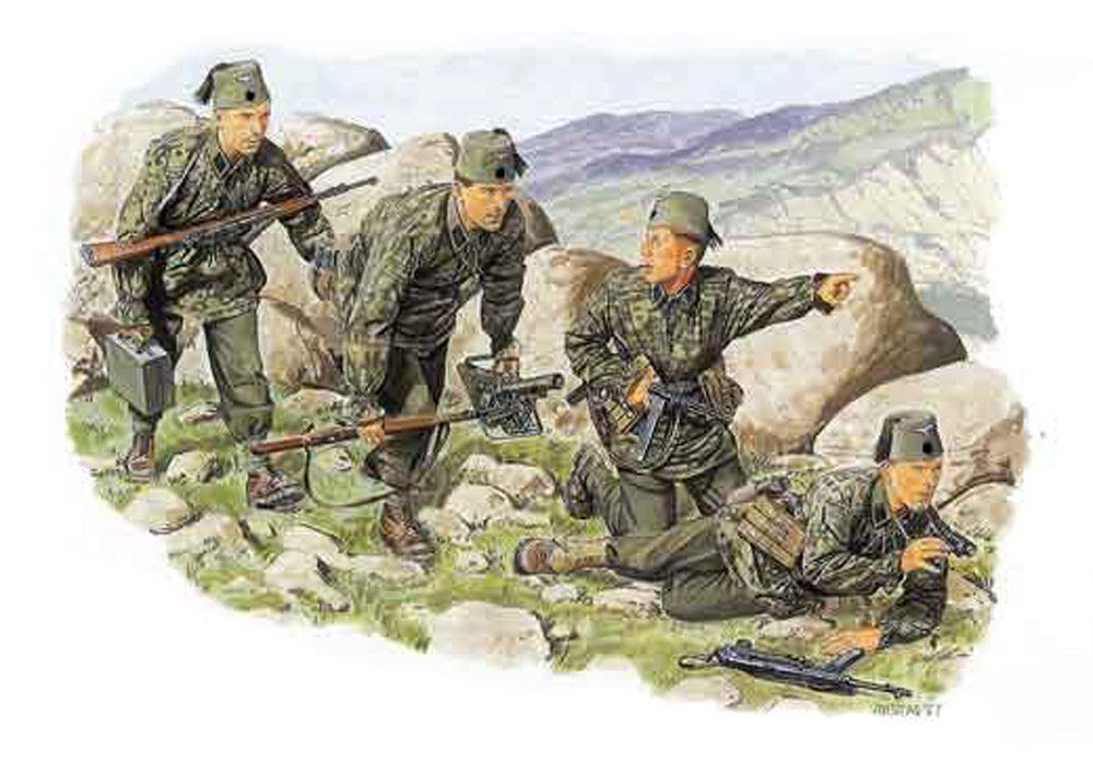 1/35 ドイツ第13SS武装山岳師団 "ハンジャール"
