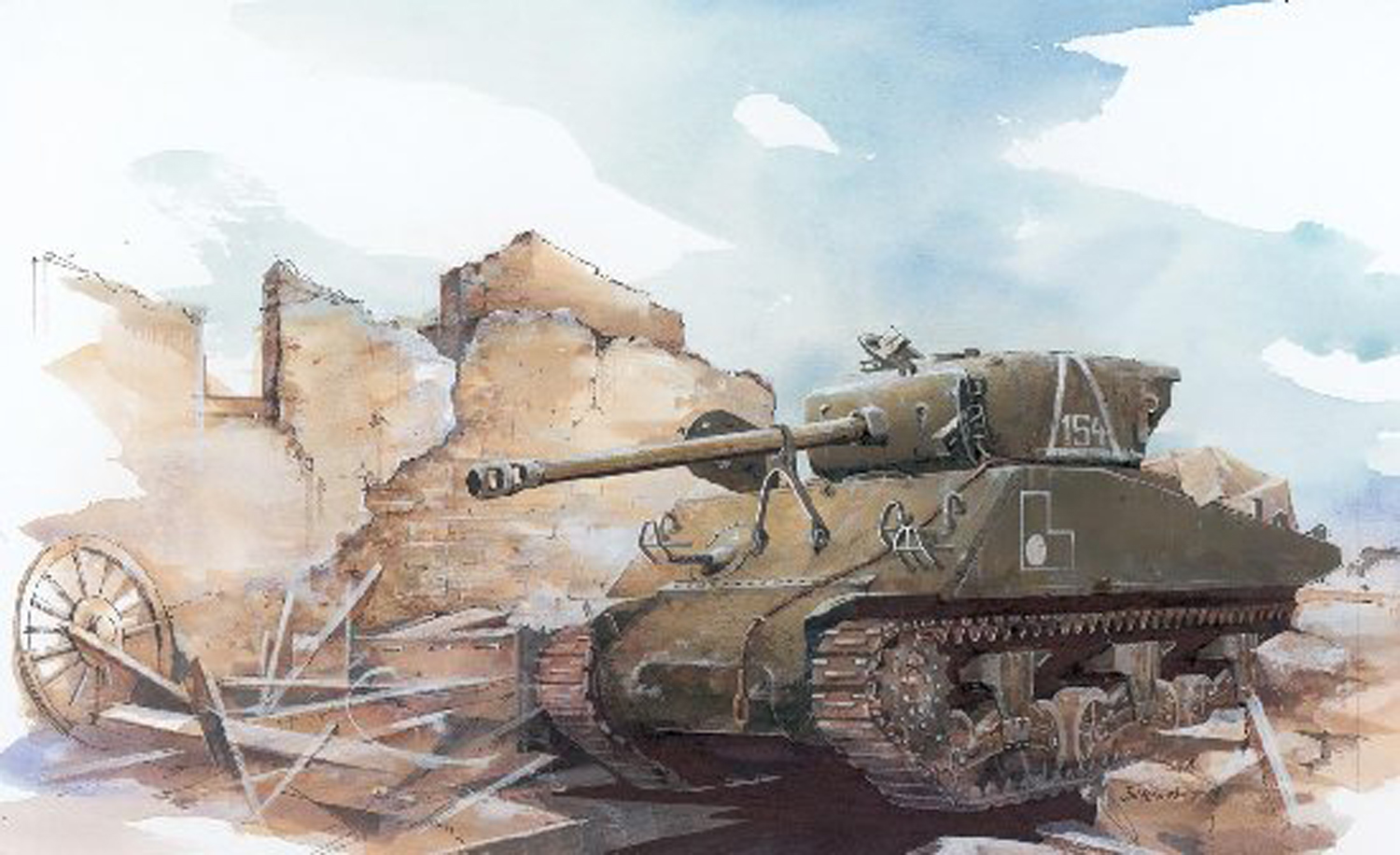 1/35 WW.II ソビエト軍 M4A2(76) シャーマン