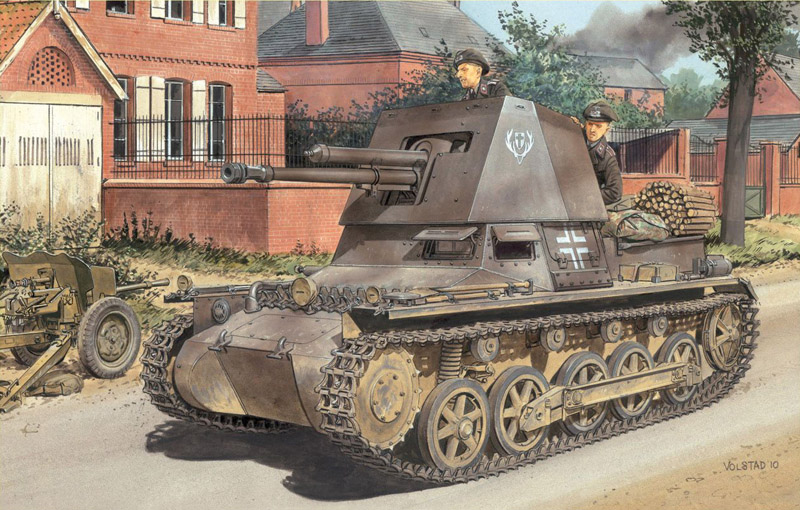 1/35 WW.II ドイツ軍 I号対戦車自走砲 4.7cm PaK（t） 前期生産型