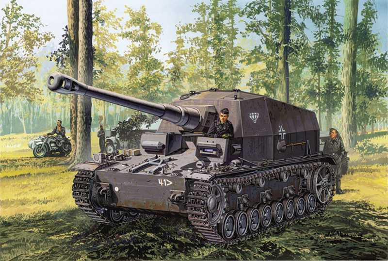 1/35 WW.II ドイツ軍 IV号a型 10.5cm対戦車自走砲 ディッカーマックス