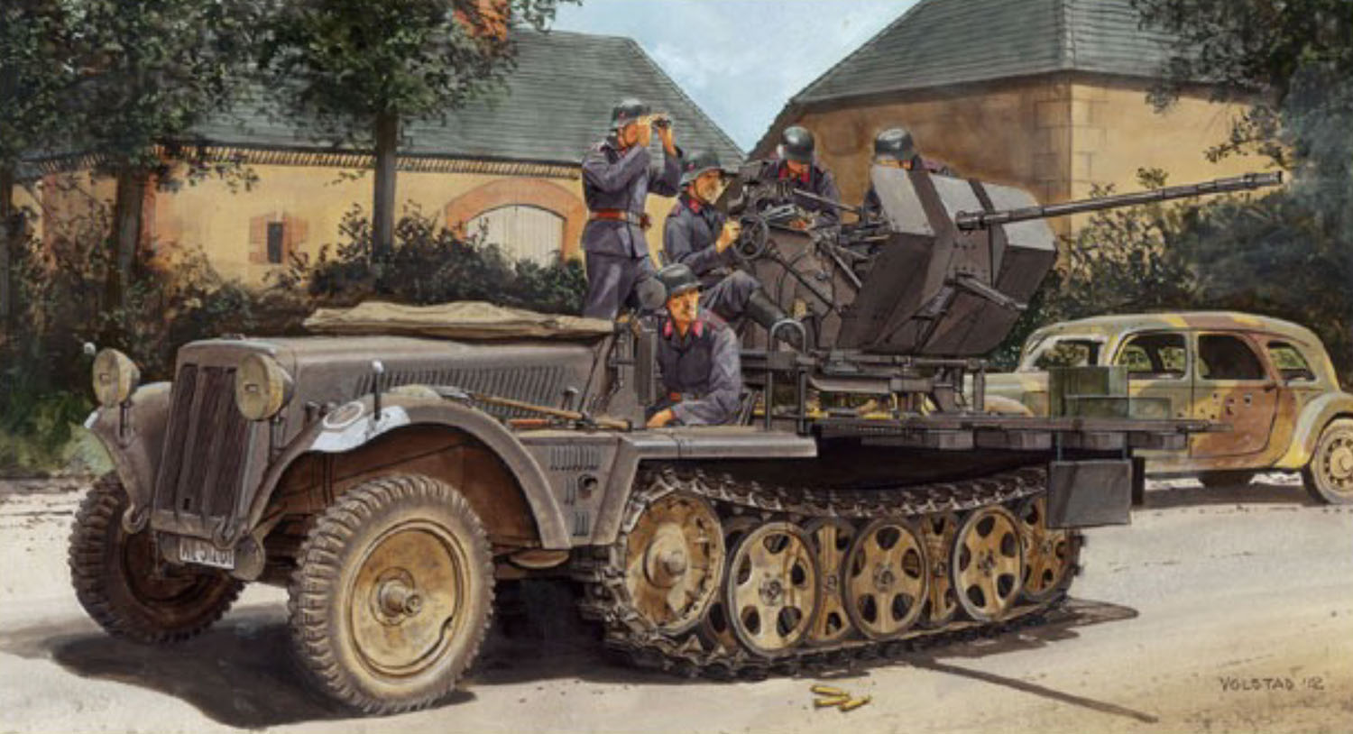【予約する】 1/35 WW.II ドイツ軍 Sd.Kfz.10/4 1トンハーフトラック 2cm対空機関砲 Flak30搭載型 【予約する】 1/35 WW.II ドイツ軍 Sd.Kfz.10/4 1トンハーフトラック 2cm対空機関砲 Flak30搭載型