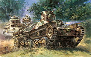 【予約する】　1/35 WW.II 日本帝国陸軍 九五式軽戦車ハ号 初期型