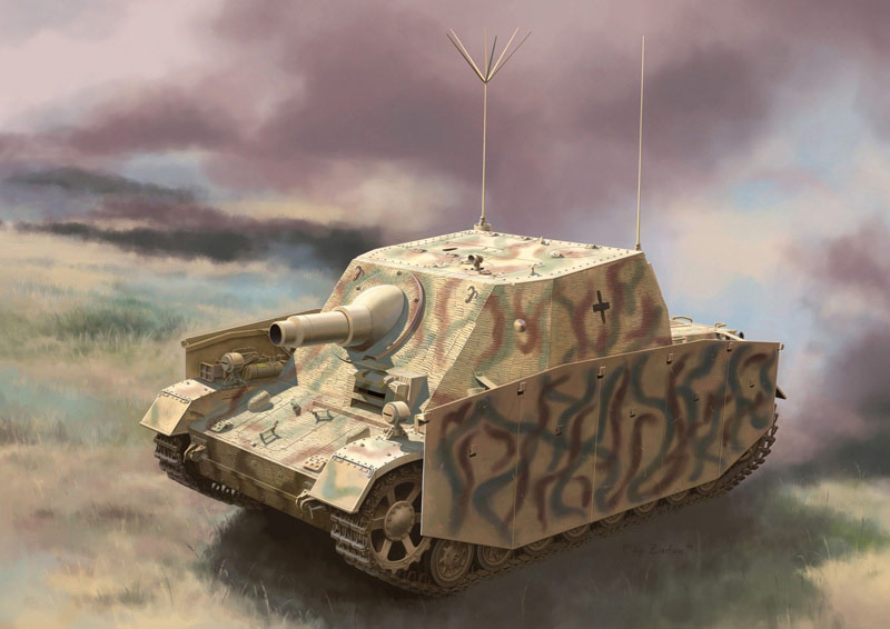1/35 WW.II ドイツ軍 突撃榴弾砲 ブルムベア指揮車 w/ツィメリットコーティング 1/35 WW.II ドイツ軍 突撃榴弾砲 ブルムベア指揮車 w/ツィメリットコーティング