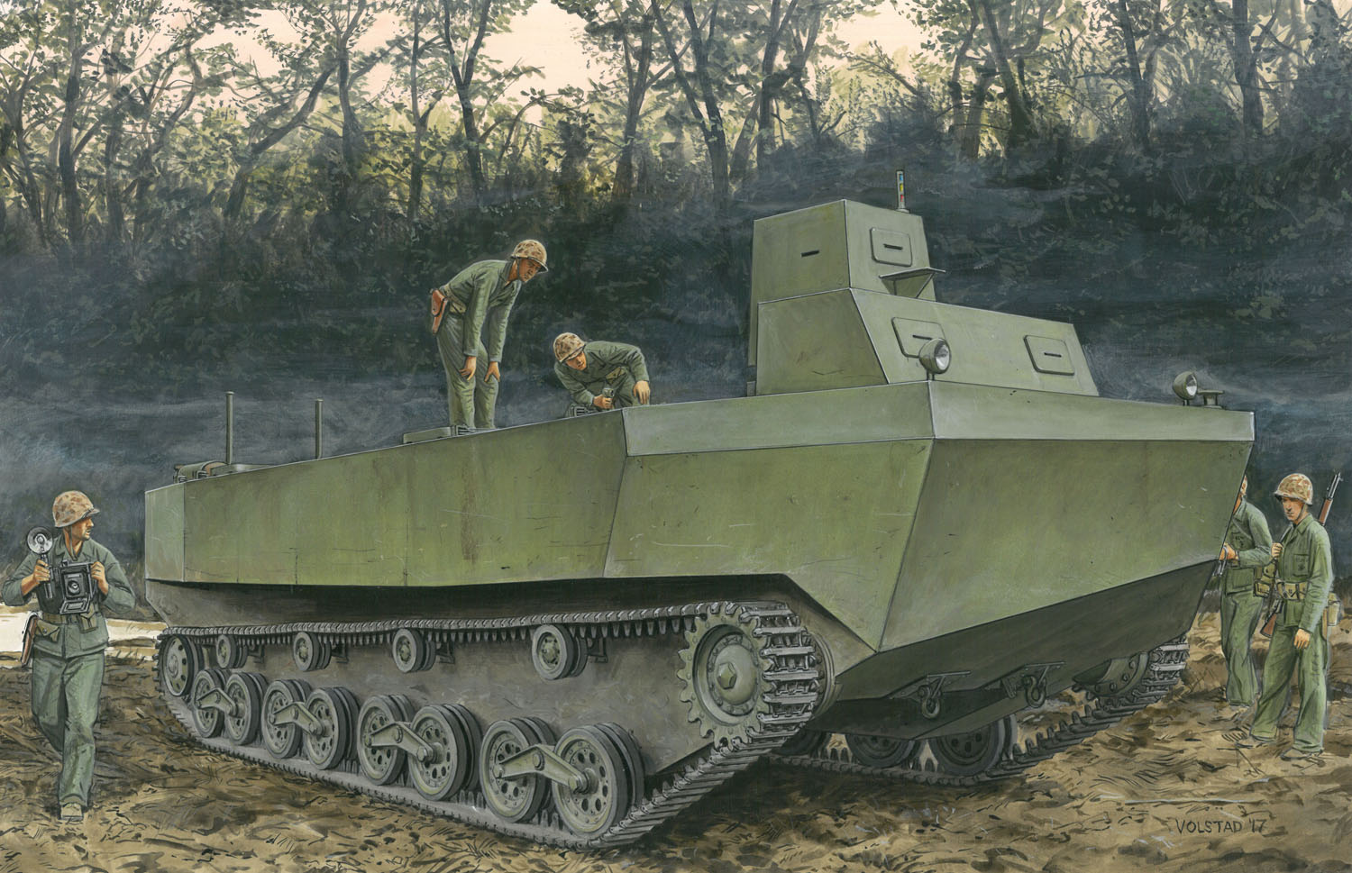 1/35 WW.II 日本帝国海軍 特四式内火艇 カツ 1/35 WW.II 日本帝国海軍 特四式内火艇 カツ