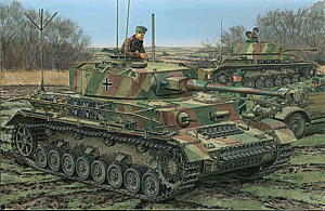 1/35 WW.II ドイツ軍 IV号観測戦車 J型／IV号戦車 J型 中期生産型 (2in1) マジックトラック/アルミ砲身付