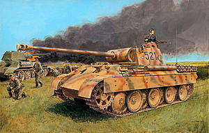 1/35 WW.II ドイツ軍 パンターD型 第39戦車連隊第52戦車大隊 1943年 クルスク マジックトラック付属