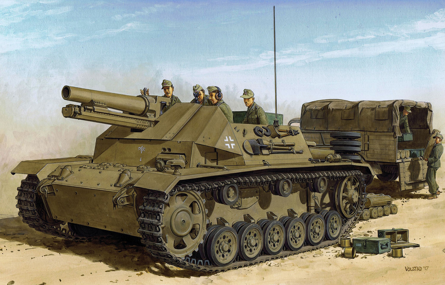 1/35 WW.II ドイツ軍 III号突撃砲D型 熱帯地用 エアフィルター装備 