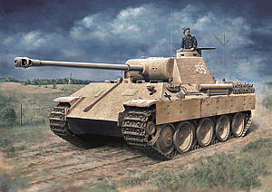 【予約する】　1/35 WW.II ドイツ軍 パンター指揮戦車 ツィメリットコーティング仕様 マジックトラック付き