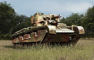 1/35 WW.II ドイツ軍 ノイバウファールツォイク多砲塔戦車 2号車