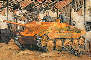 1/35 WW.II ドイツ軍 駆逐戦車ヘッツァー 指揮戦車