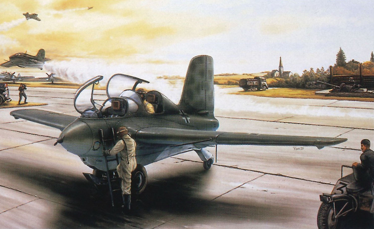 【予約する】 1/48 WW.II ドイツ軍 メッサーシュミット Me163S-1 ハビヒト 複座練習機型 【予約する】 1/48 WW.II ドイツ軍 メッサーシュミット Me163S-1 ハビヒト 複座練習機型