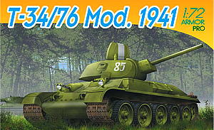 1/72 WW.II ソビエト軍 T-34/76 1941年型