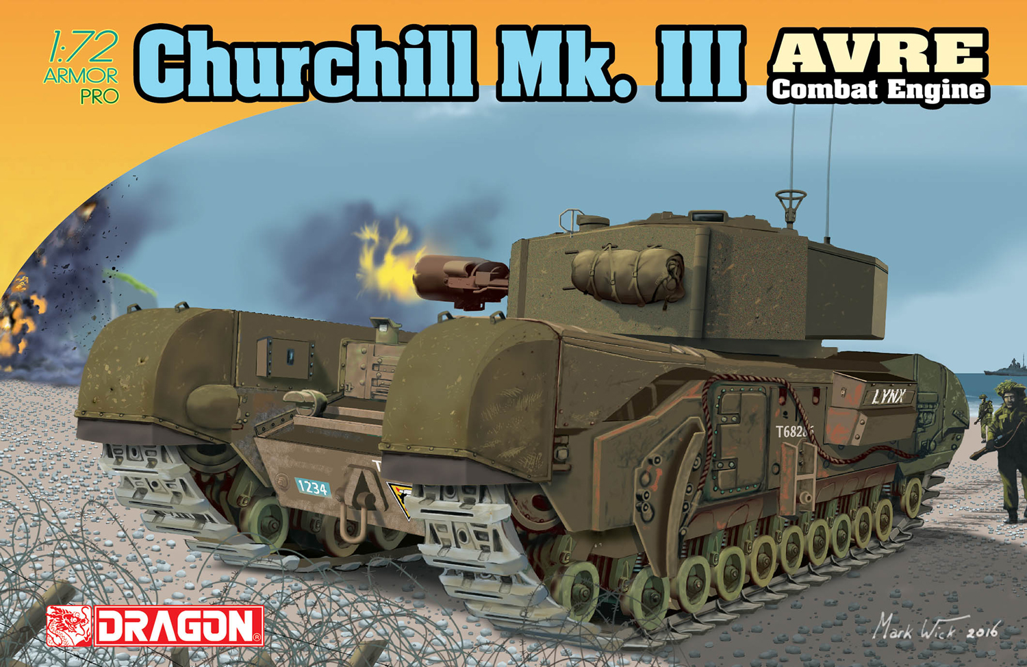 1/72 WW.II イギリス軍 チャーチルMk.III AVRE 戦闘工兵車 1/72 WW.II イギリス軍 チャーチルMk.III AVRE 戦闘工兵車