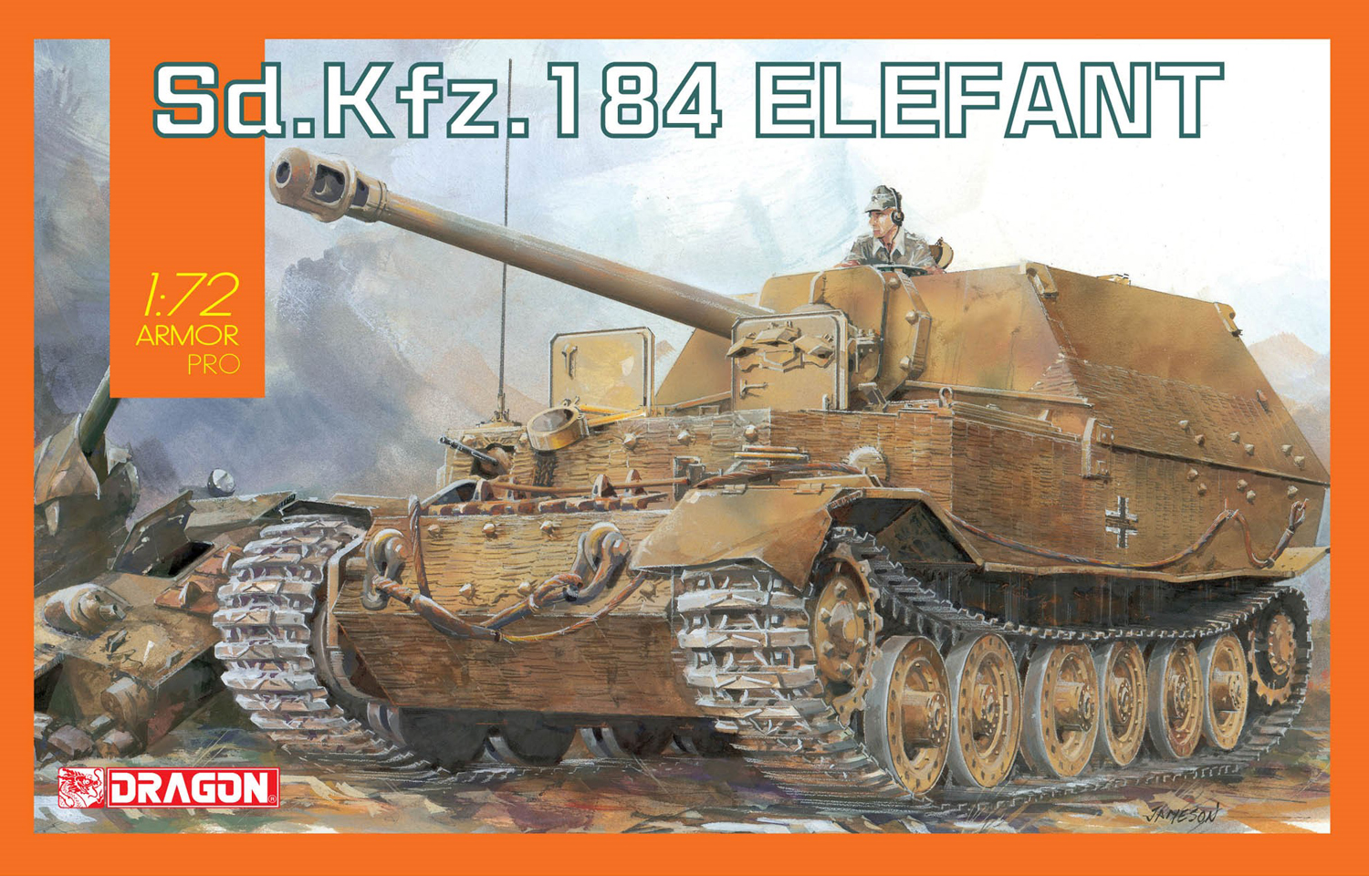 1/72 WW.II ドイツ軍 Sd.Kfz.184エレファント 重駆逐戦車