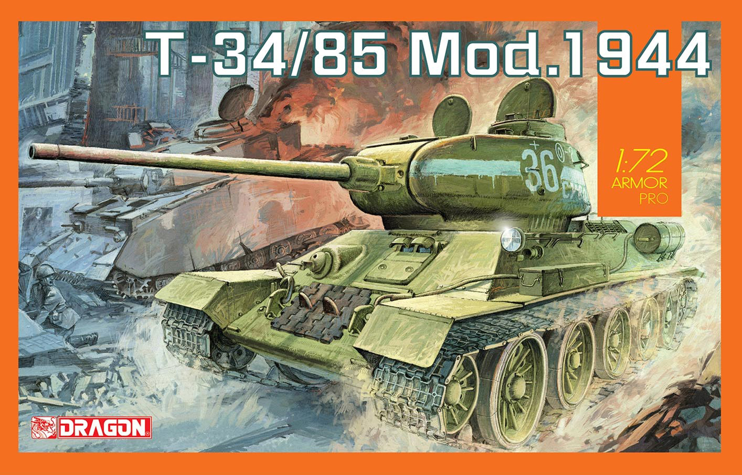 1/72 WW.II ソビエト軍 T-34/85 Mod.1944
