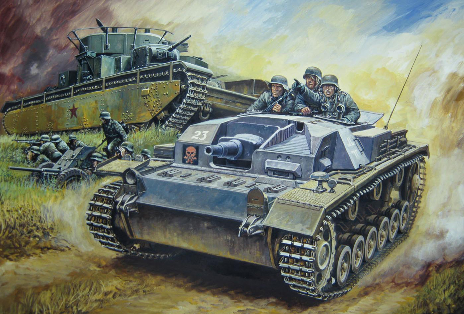 1/72 WW.II ドイツ軍 III号突撃砲B型