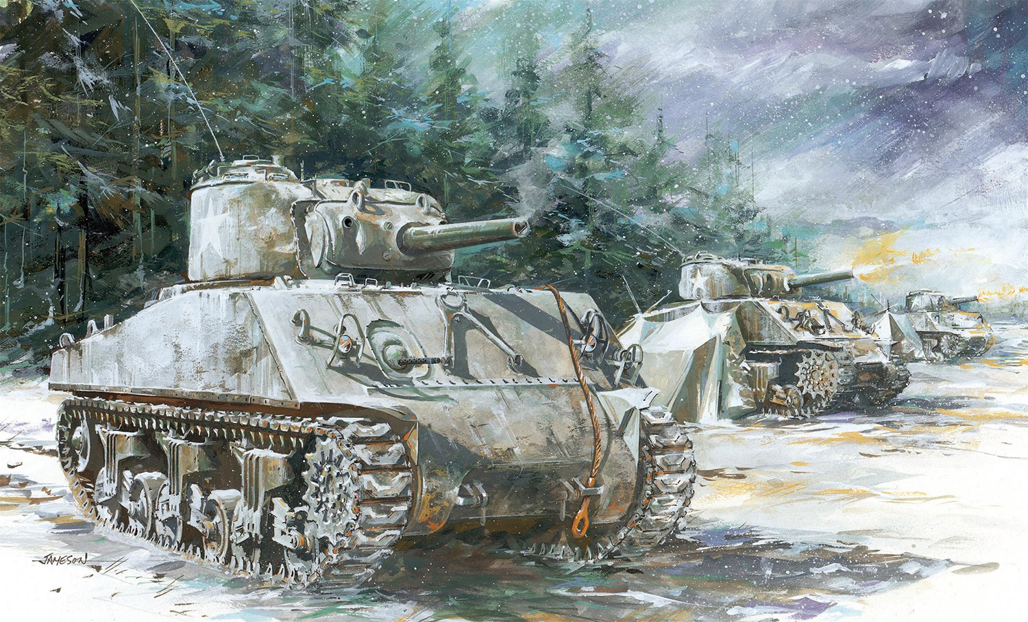 1/72 WW.II アメリカ軍 M4A3(105mm)VVSS シャーマン