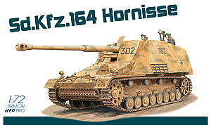 1/72 WW.II ドイツ軍 自走砲 Sd.Kfz.164 ホルニッセ NEOトラック付属