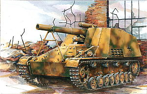 1/72 WW.II ドイツ軍 Sd.Kfz.165 フンメル初期生産型 NEOトラック付属