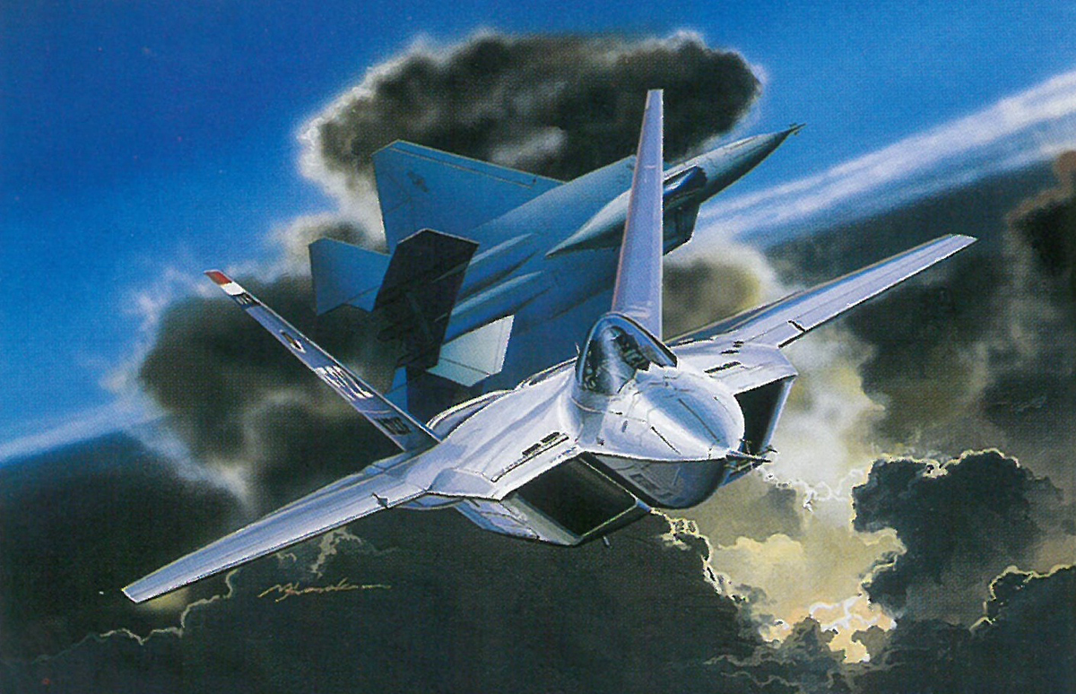 1/72 YF-22 ラプター試作型