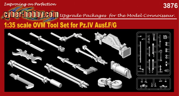 1/35　1:35 scale OVM Tool Set for Pz.IV Ausf.F/G