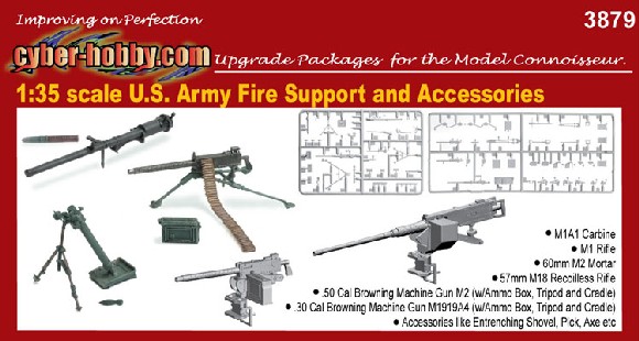 1/35　1:35 scale U.S. Army Fire Support and Accessories