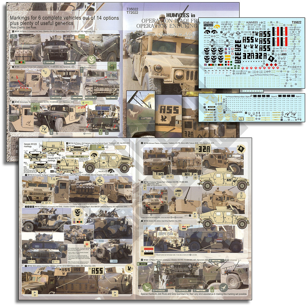 1/35 イラク戦争と不朽の自由作戦のハンヴィー (再販) 1/35 イラク戦争と不朽の自由作戦のハンヴィー (再販)