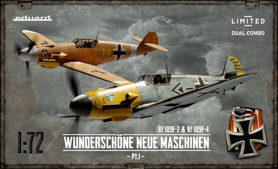 1/72 ｢美しく新しいマシーン パート1｣ Bf109F デュアルコンボ リミテッドエディション