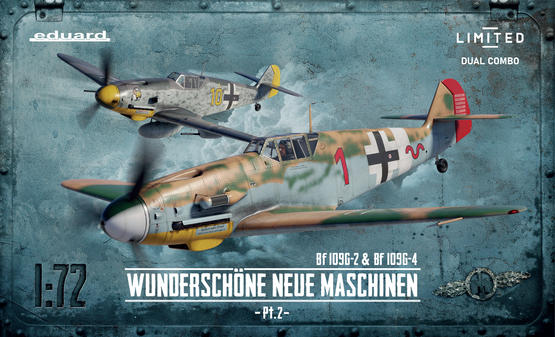 1/72 ｢美しく新しいマシーン パート2｣ Bf109G-2/4 デュアルコンボ リミテッドエディション