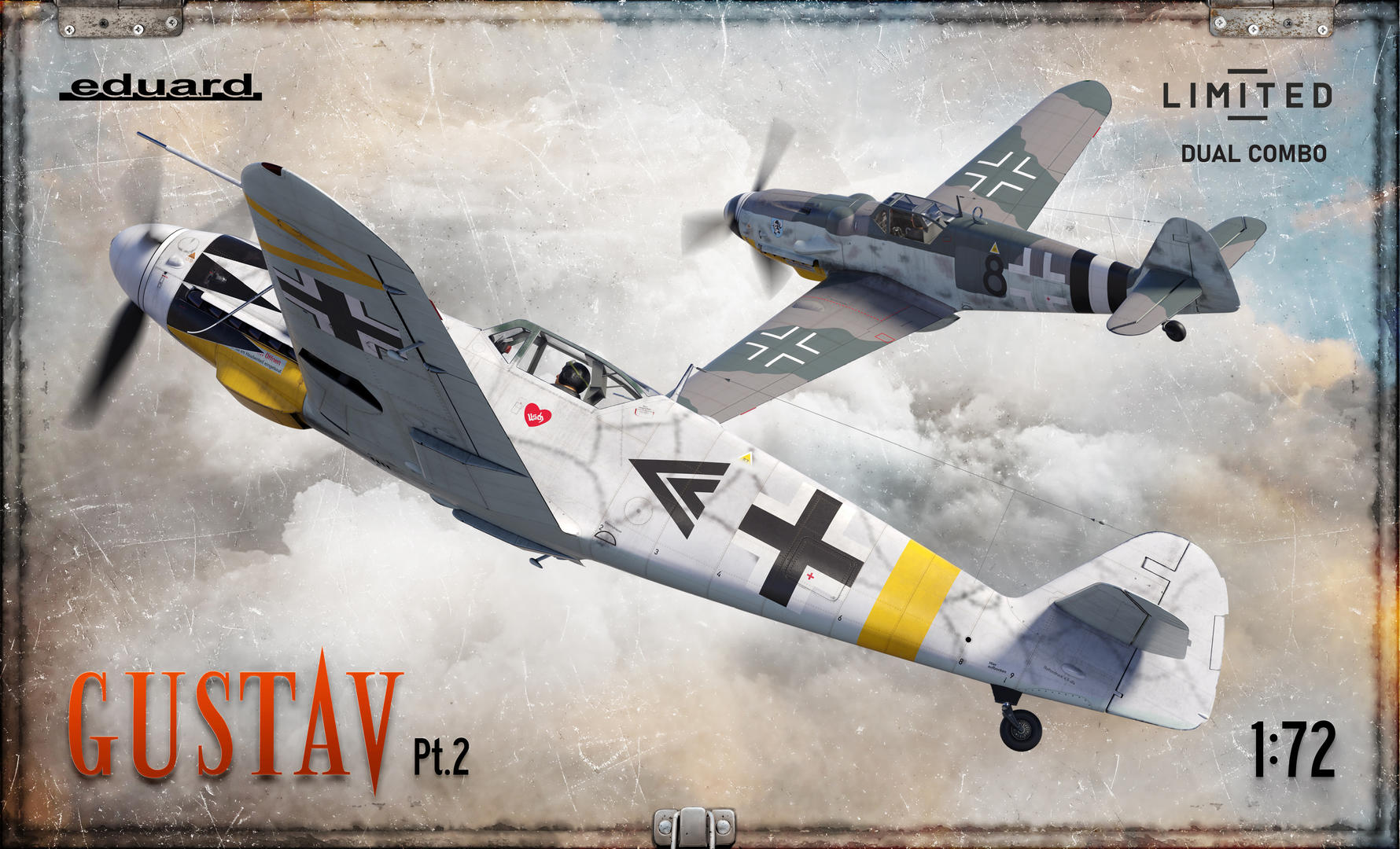 1/72 ｢グスタフ パートⅡ｣ Bf109G-6(後期)/14 デュアルコンボ リミテッドエディション