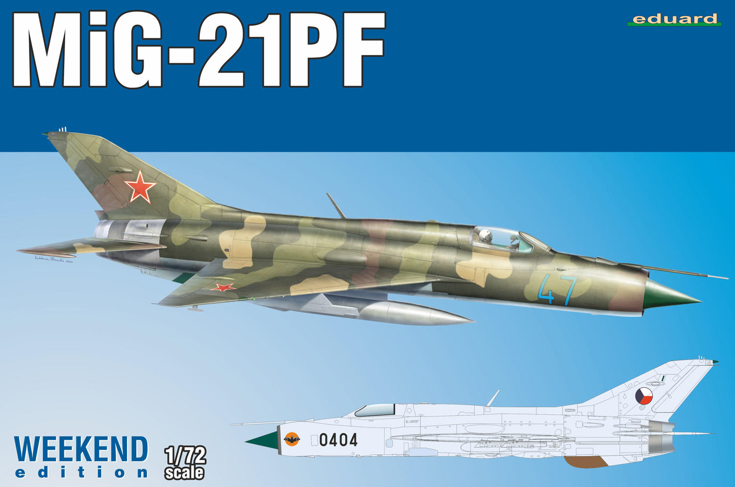1/72 MiG-21PF ウィークエンドエディション