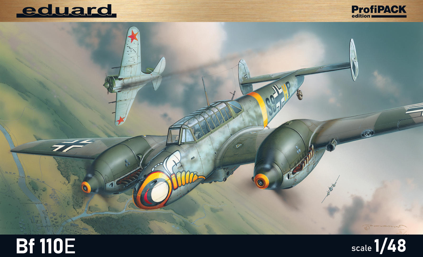 1/48　メッサーシュミット Bf-110E プロフィパック