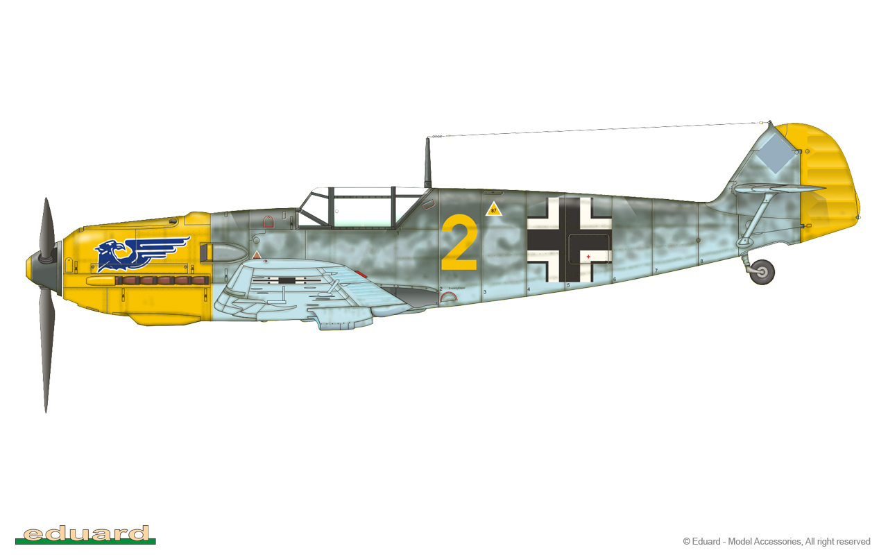 1/48 メッサーシュミット Bf 109E-1 ProfiPACK edition