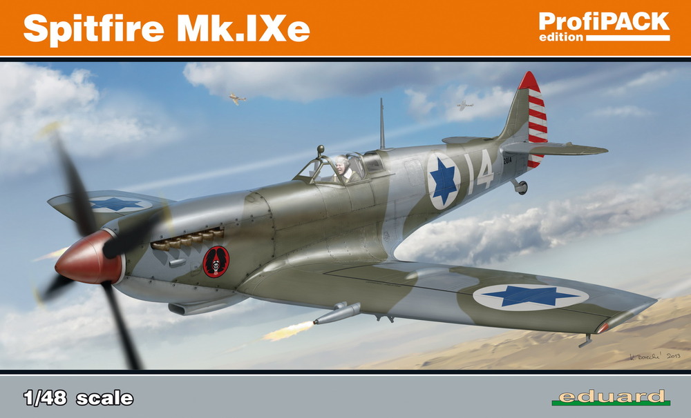1/48 スピットファイア Mk.IXe プロフィパック