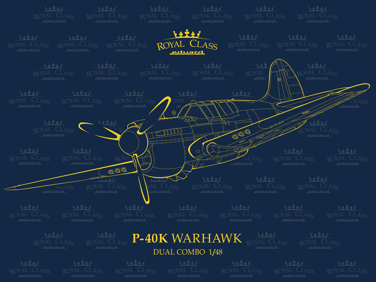 1/48 P-40K ウォーホーク ロイヤルクラス デュアルコンボ リミテッドエディション 1/48 P-40K ウォーホーク ロイヤルクラス デュアルコンボ リミテッドエディション