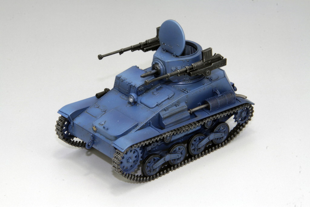 1/35　ガールズ&パンツァー リボンの武者 九四式軽装甲車 鬼チーム スーパー改＆無人砲塔仕様 ２台セット