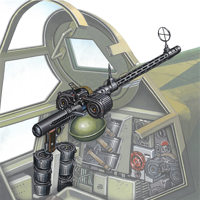 1/48 MG15 7.92mm旋回機銃 （海軍一式/陸軍九八式）