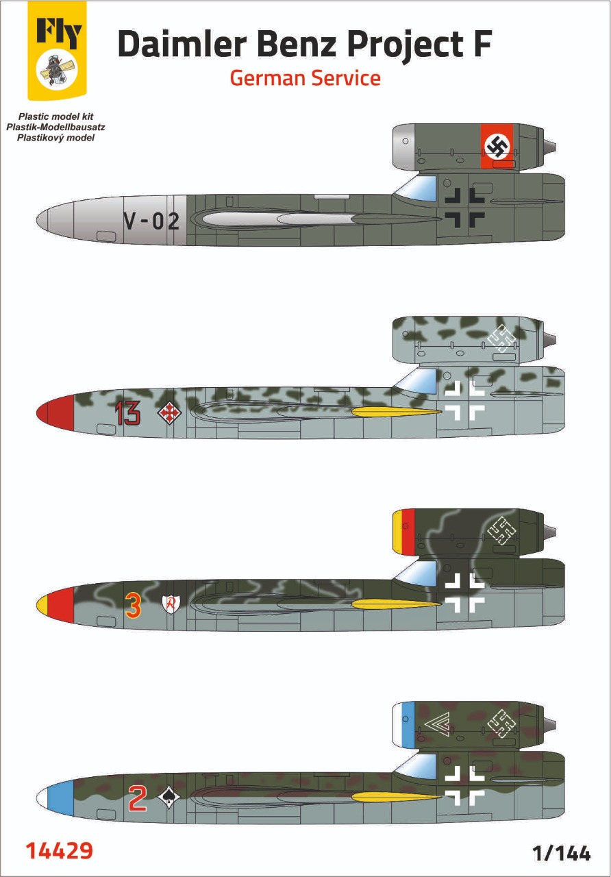 【予約する】 1/144 ダイムラーベンツ プロジェクトF 「ドイツ軍」 【予約する】 1/144 ダイムラーベンツ プロジェクトF 「ドイツ軍」