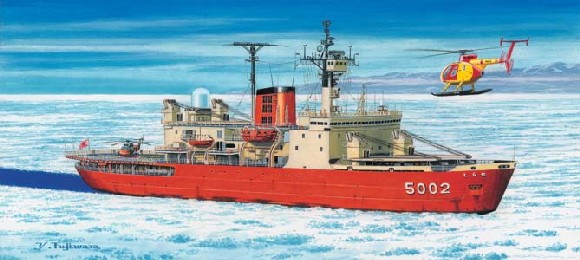 1/700　南極観測船 しらせ
