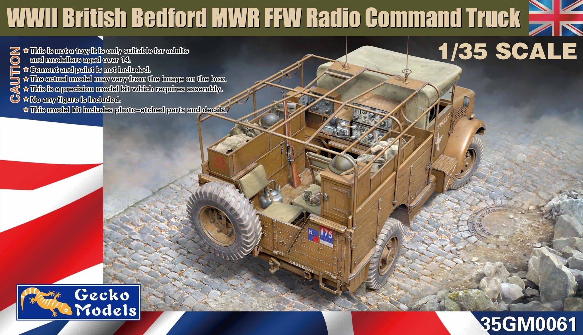 1/35 ベッドフォード MWR FFW 無線指揮車
