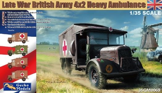 1/35 イギリス陸軍 4x2 重救急車 (大戦後期型)