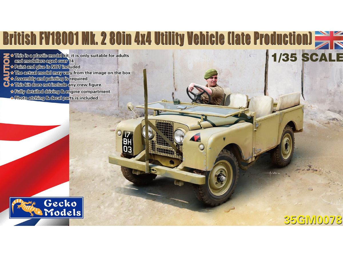【予約する】 1/35 英国陸軍 FV18001 マークII 80in 4x4 ユーティリティビークル w/キャンバストップ ( 【予約する】 1/35 英国陸軍 FV18001 マークII 80in 4x4 ユーティリティビークル w/キャンバストップ (