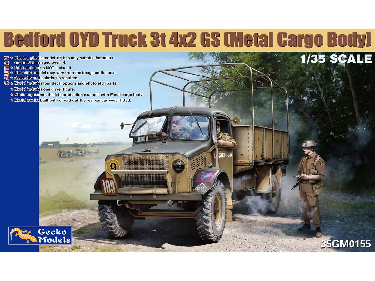 【予約する】 1/35 ベッドフォード OYD 3t 4x2 GSトラック (金属製荷台タイプ) 【予約する】 1/35 ベッドフォード OYD 3t 4x2 GSトラック (金属製荷台タイプ)